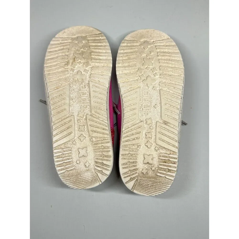 Hey Dude Wendy Youth Shoes, Funk Fuxia, Size‎ Y2/ L3, Pink